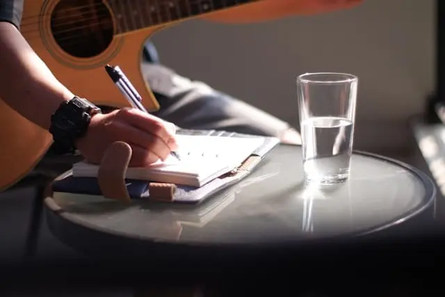 Songwriting Illustration